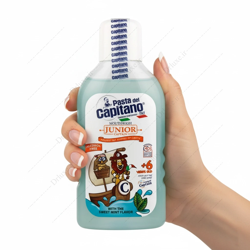 دهان شویه کودکان بالای 6 سال کاپیتانو 400 میلی‌لیتر